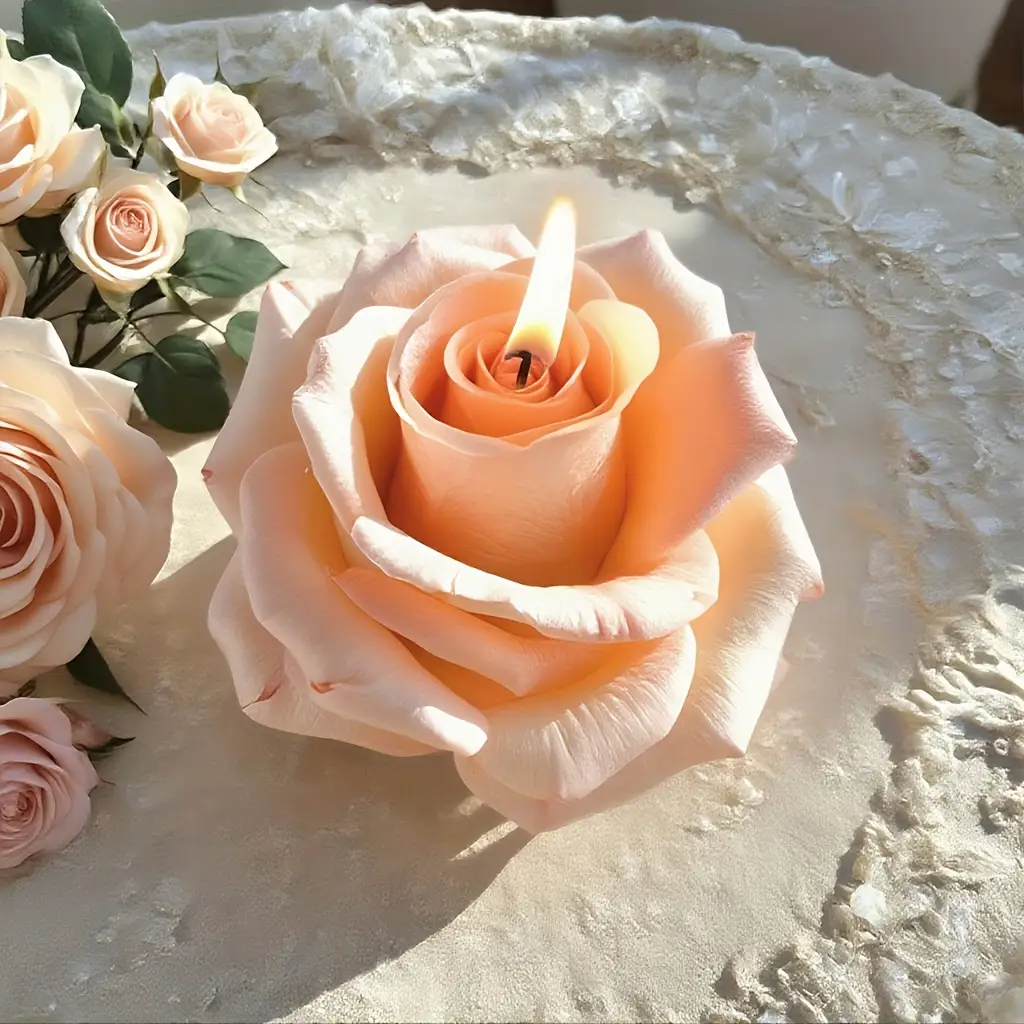 3D Rose Silicone Candle Mold,  – обзор и цена Soap Making Additives