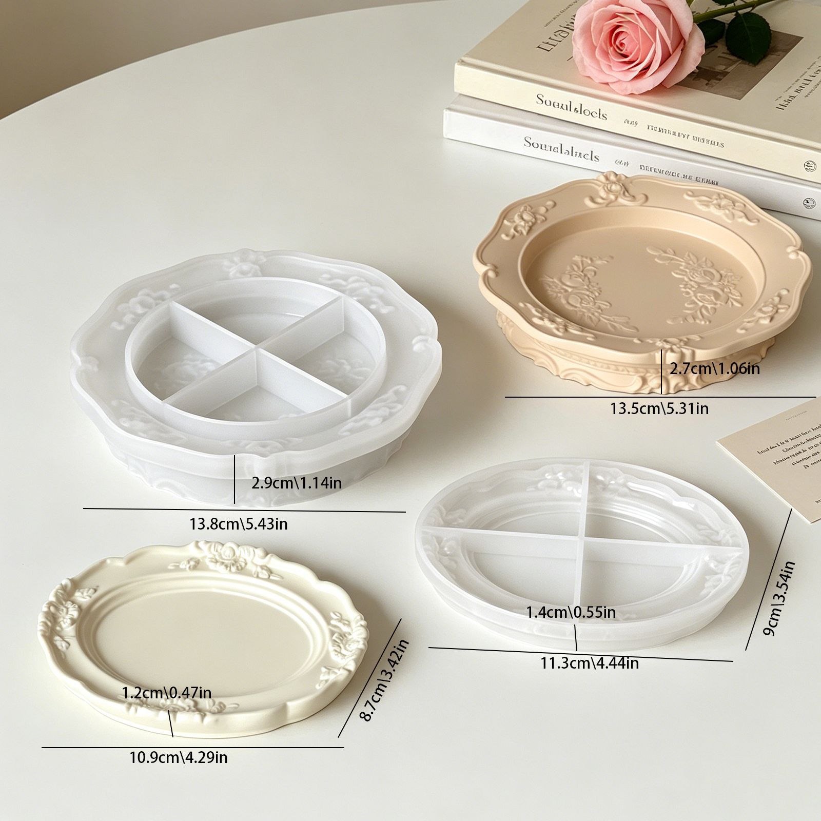 Elegant Vintage Baroque Lace S – обзор и цена Soap Making Silicone Molds