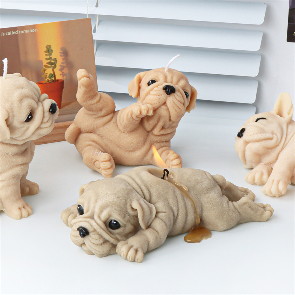 3D Dog Silicone Candle Molds S – обзор и цена Soap Making Additives