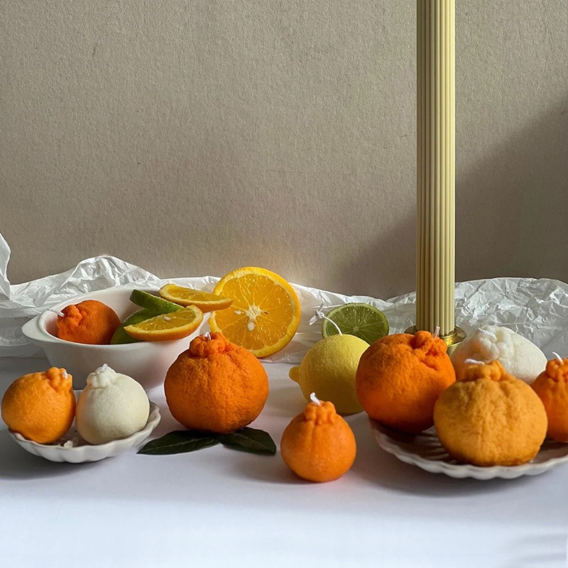 Orange Fruit Candle Mold DIY S – обзор и цена Soap Making Additives