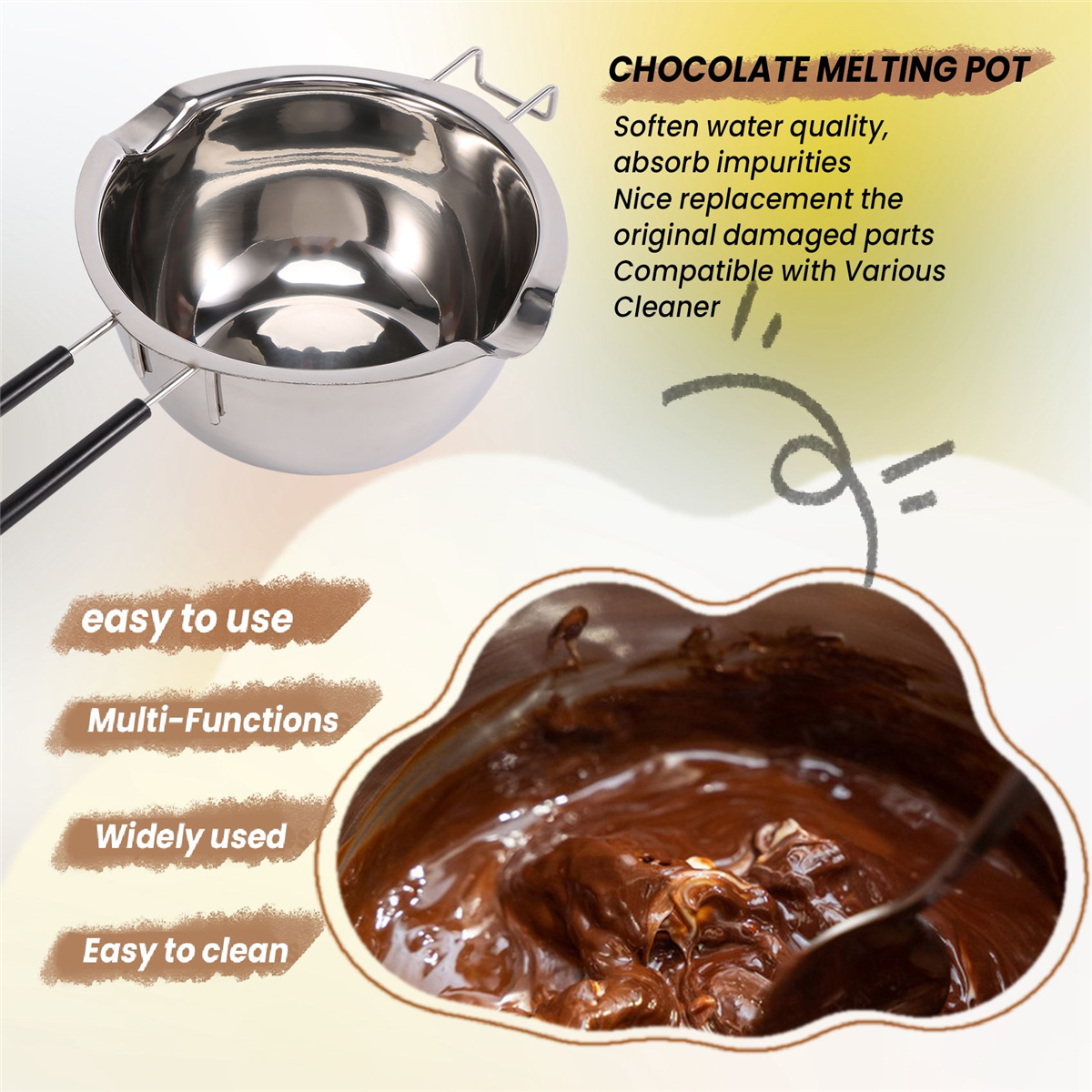 BVBV Double Boiler Pot Set Sta – обзор и цена Soap Making Pot