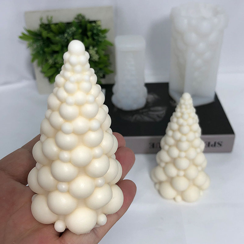 3D Bubble Christmas Tree Silic – обзор и цена Soap Making Additives