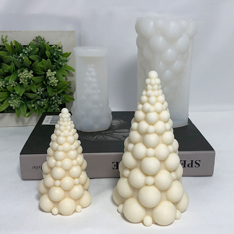 3D Bubble Christmas Tree Silic – обзор и цена Soap Making Additives