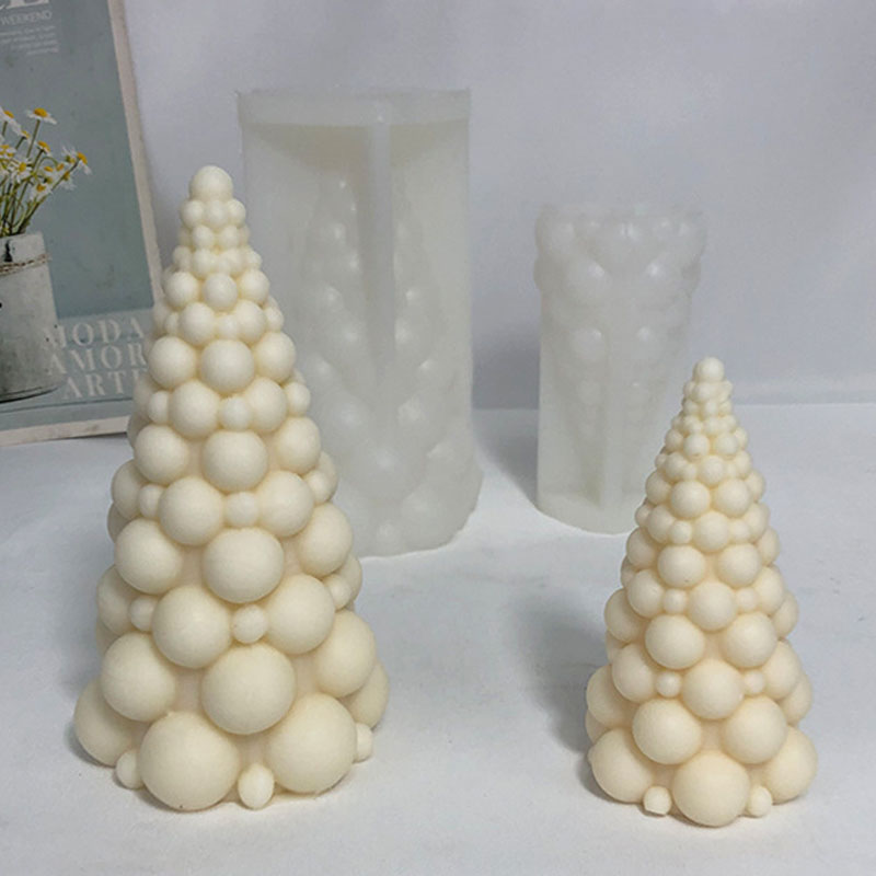 3D Bubble Christmas Tree Silic – обзор и цена Soap Making Additives