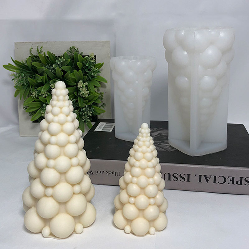 3D Bubble Christmas Tree Silic – обзор и цена Soap Making Additives