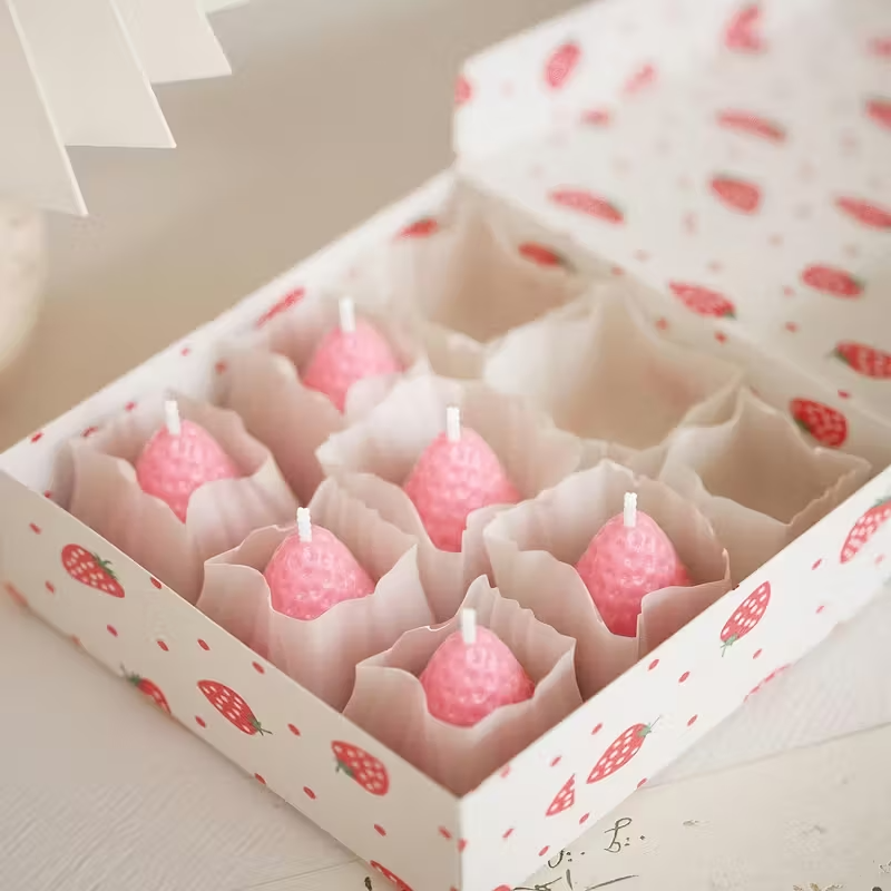 Strawberry Silicone Candle Mol – обзор и цена Soap Making Silicone Molds