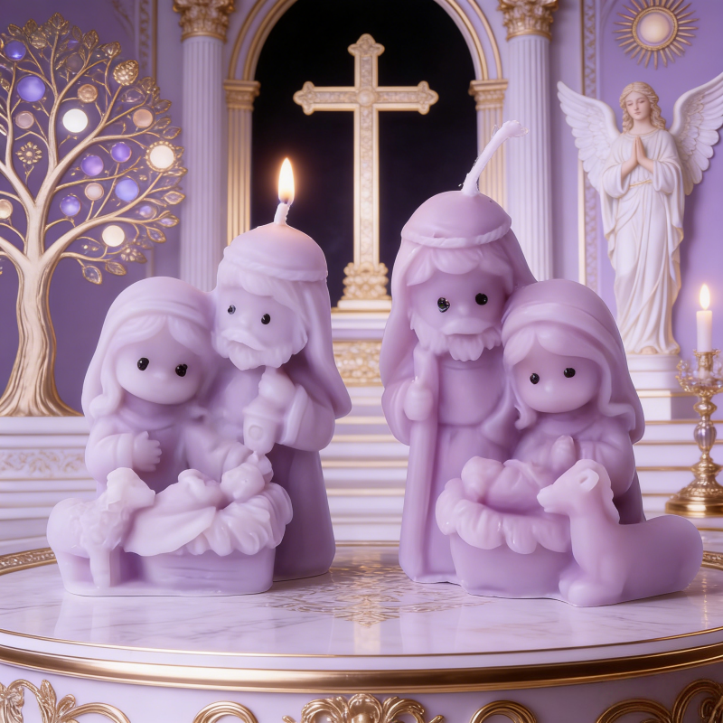 3D Mini Nativity Scene Silicon – обзор и цена Soap Making Additives