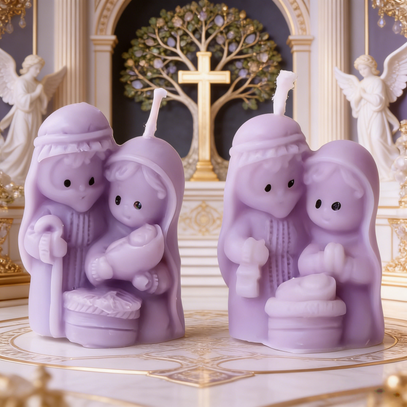 3D Mini Nativity Scene Silicon – обзор и цена Soap Making Additives