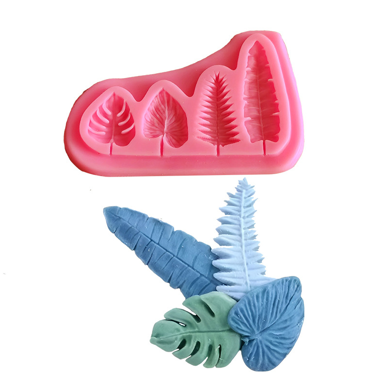 Palm Leaves And Turtle Leaf Si – обзор и цена Soap Making Silicone Molds