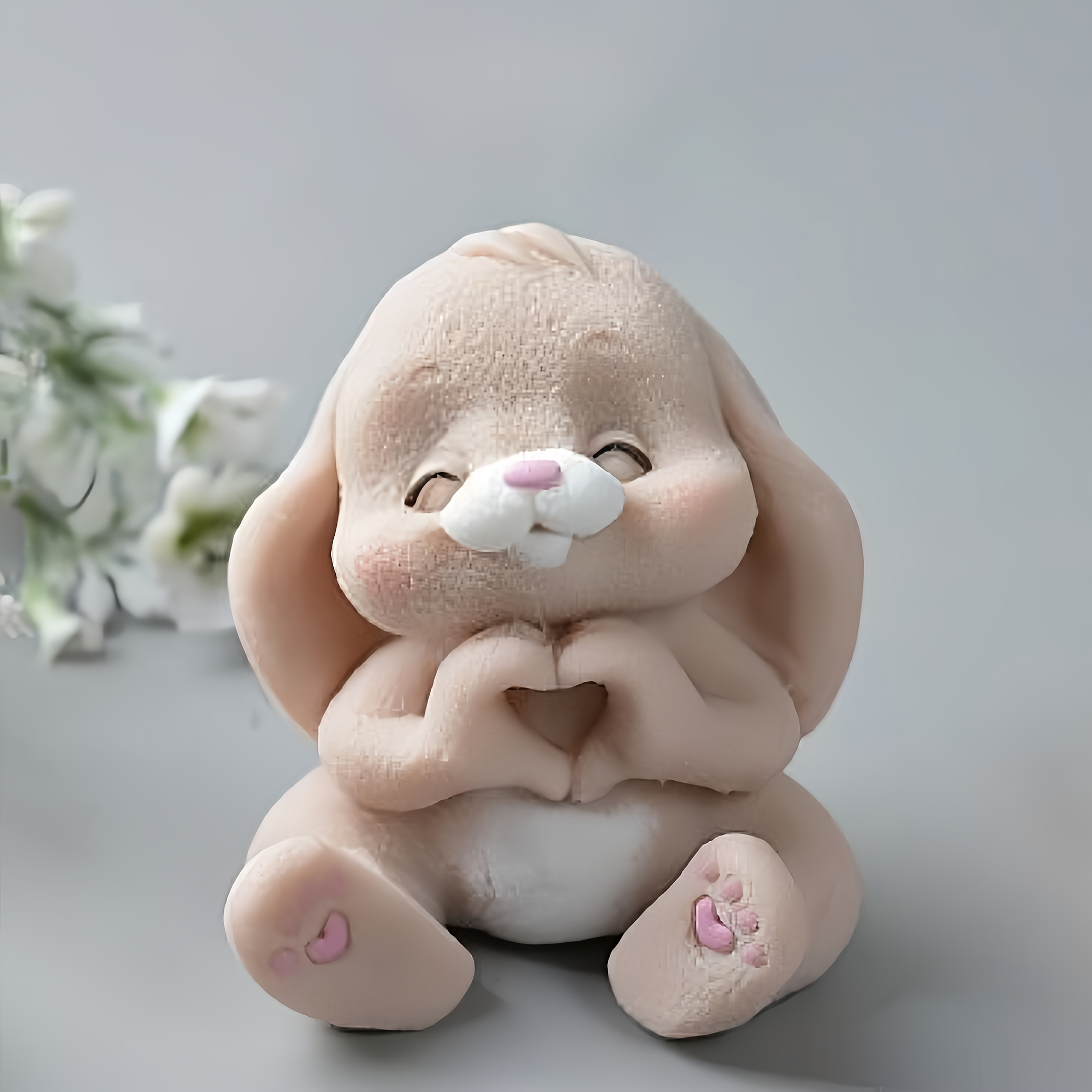 1pc Adorable Rabbit Resin Sili – обзор и цена Soap Making Silicone Molds