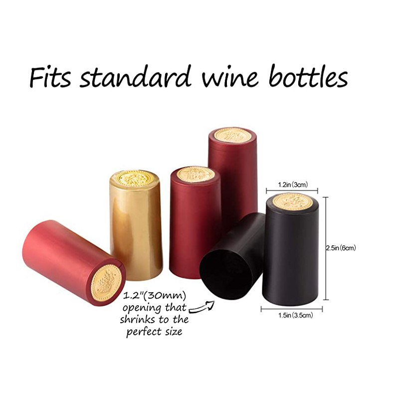 PVC Heat Shrink Capsules Wine  – обзор и цена Shrink Wrap Pvc