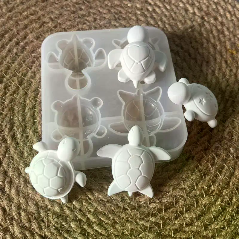 Four Turtles Plaster Silicone  – обзор и цена Soap Making Silicone Molds