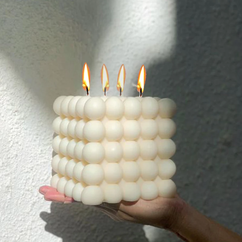 Large Bubble Cube Candles Sili – обзор и цена Soap Making Silicone Molds