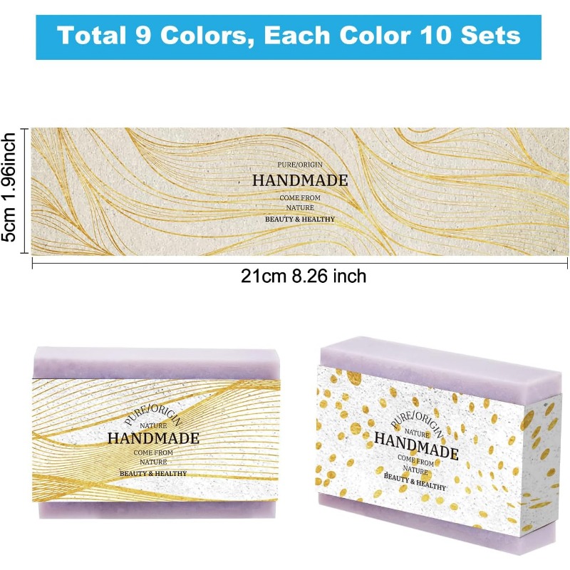 90pcs Soap Wrappers 9 Styles S – обзор и цена Soap Making For Beginners Book
