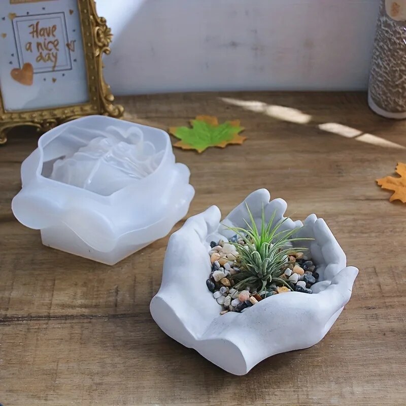 1pc Hand Plaster Mold for Resi – обзор и цена Soap Making Pot