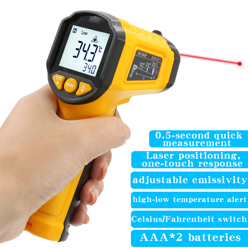 TS380 Infrared Non-Contact HYT – обзор и цена Soap Making Thermometer