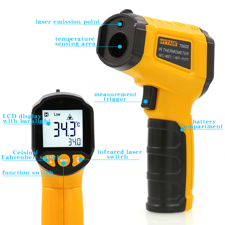 TS380 Infrared Non-Contact HYT – обзор и цена Soap Making Thermometer