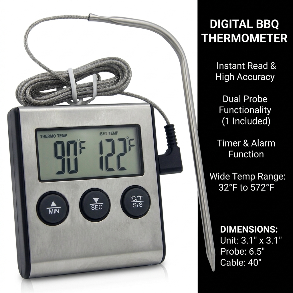 Digital Kitchen Cooking Thermo – обзор и цена Soap Making Thermometer