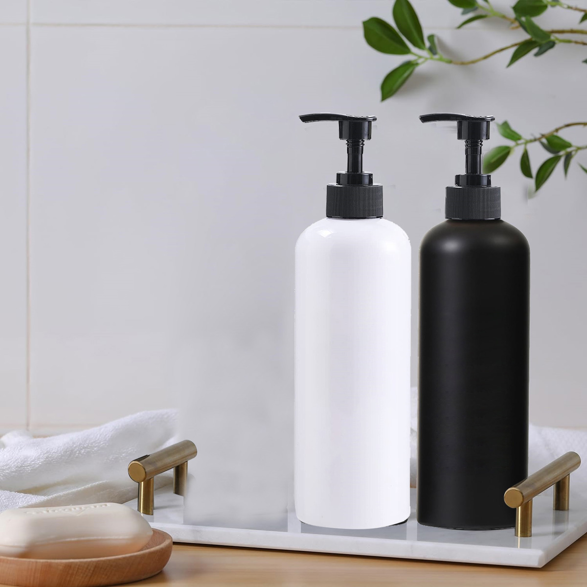 1PC 500ML Bamboo Plastic Pump  – обзор и цена Soap Making Pot