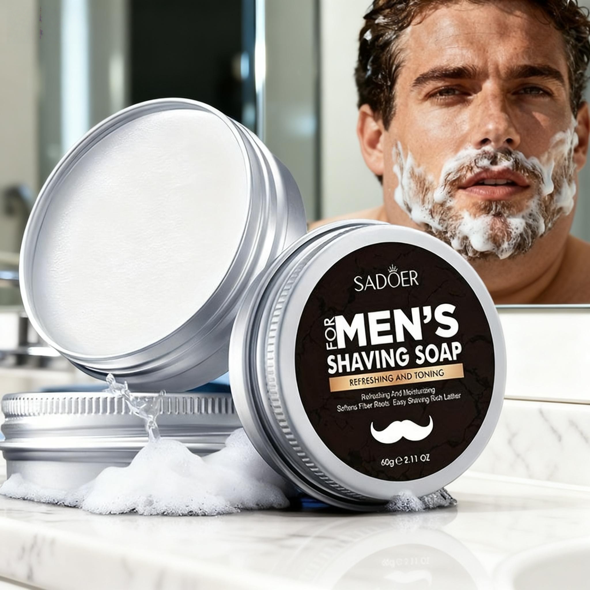 Men's Shaving Soap, Containing – обзор и цена Soap Making Base