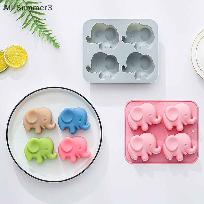 4-hole Baby Elephant Silicone  – обзор и цена Soap Making Silicone Molds