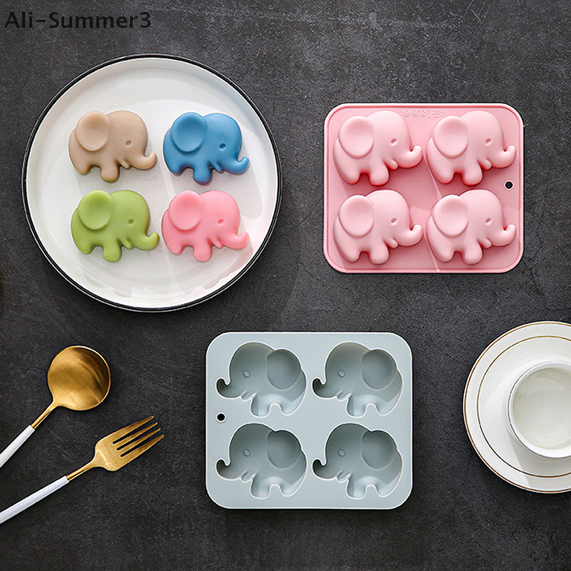 4-hole Baby Elephant Silicone  – обзор и цена Soap Making Silicone Molds
