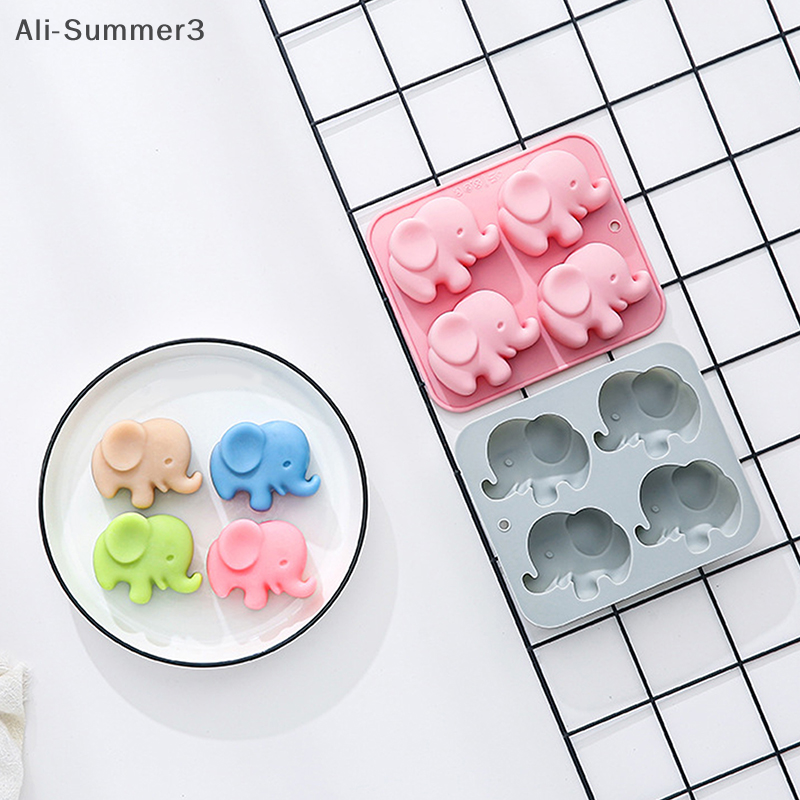 4-hole Baby Elephant Silicone  – обзор и цена Soap Making Silicone Molds