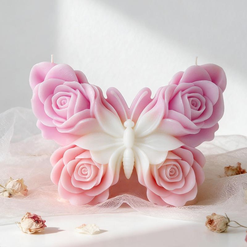 DIY Rose Butterfly Form Silico – обзор и цена Soap Making Silicone Molds