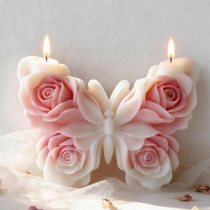 DIY Rose Butterfly Form Silico – обзор и цена Soap Making Silicone Molds
