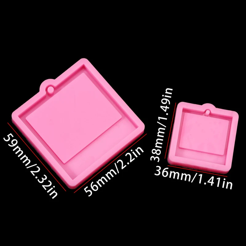 Photo Frame Epoxy Resin Keycha – обзор и цена Soap Making Silicone Molds