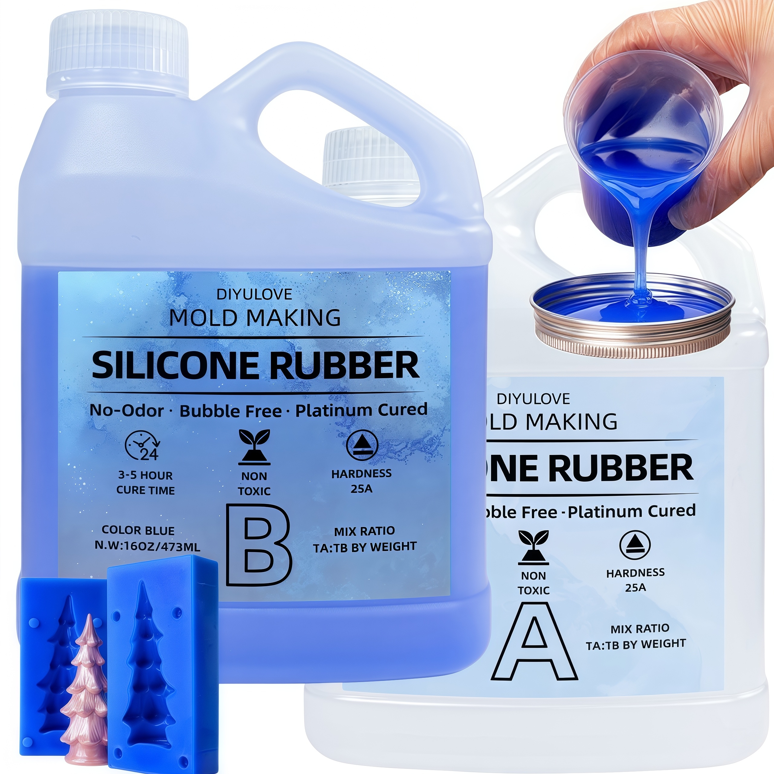 32oz High-Performance Silicone – обзор и цена Soap Making Silicone Molds