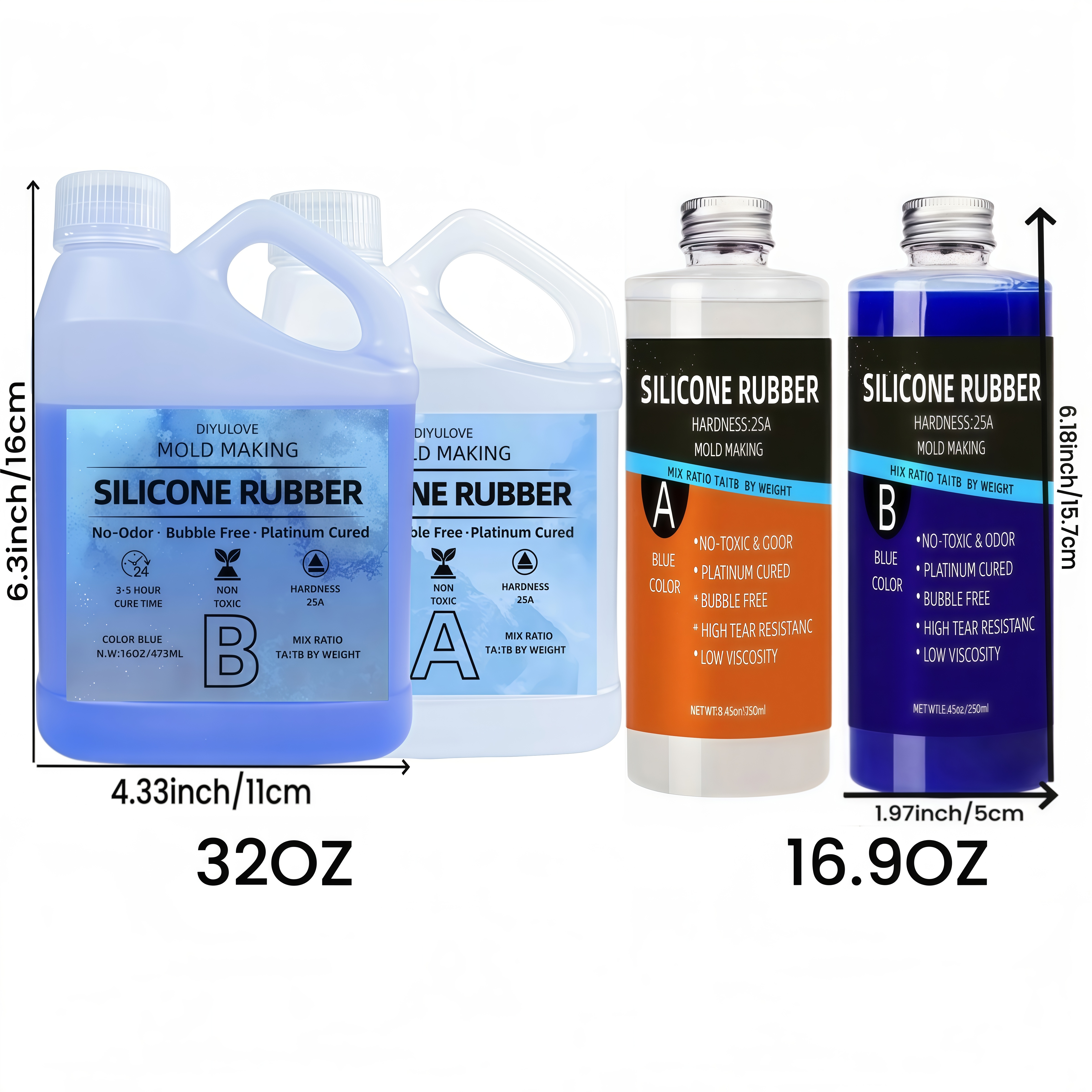32oz High-Performance Silicone – обзор и цена Soap Making Silicone Molds
