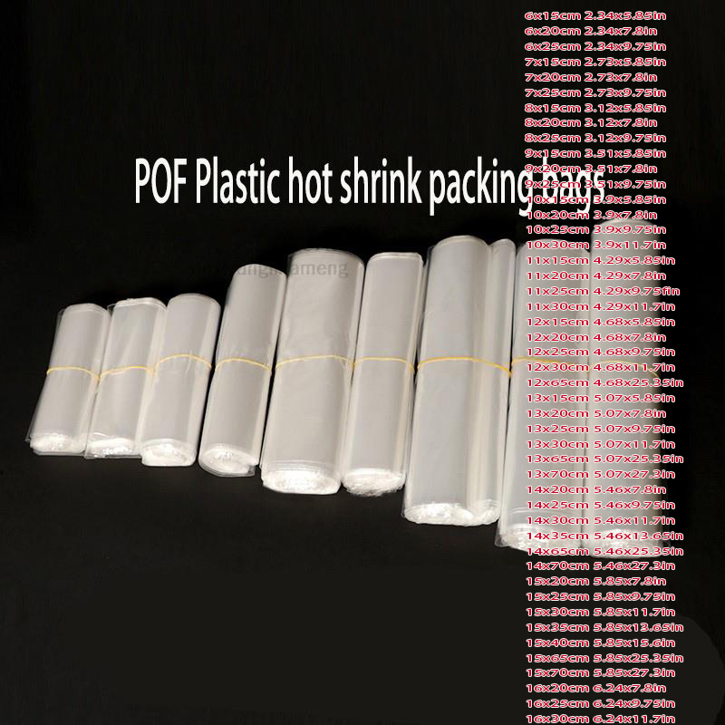 100Pcs/Lot 82 Sizes POF Heat S – обзор и цена Shrink Wrap Pvc
