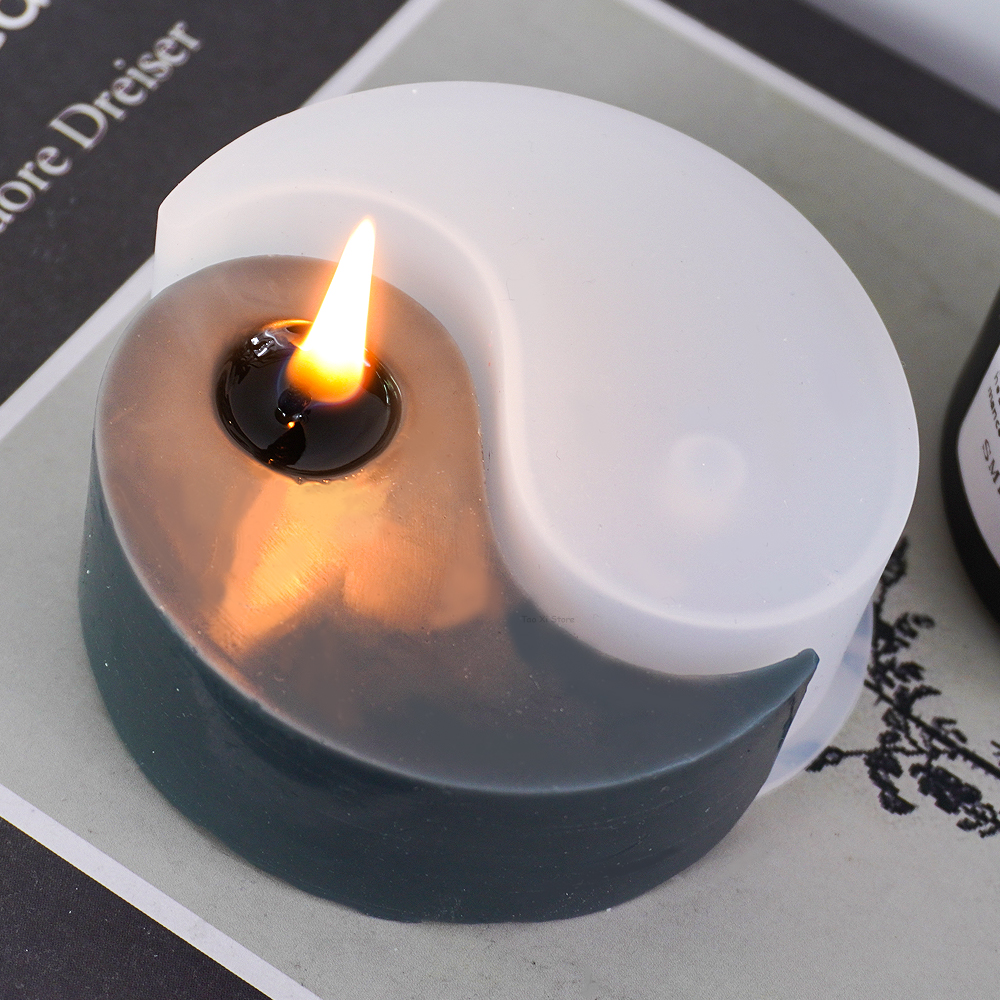 Yin Yang Silicone Candle Mold  – обзор и цена Soap Making Additives