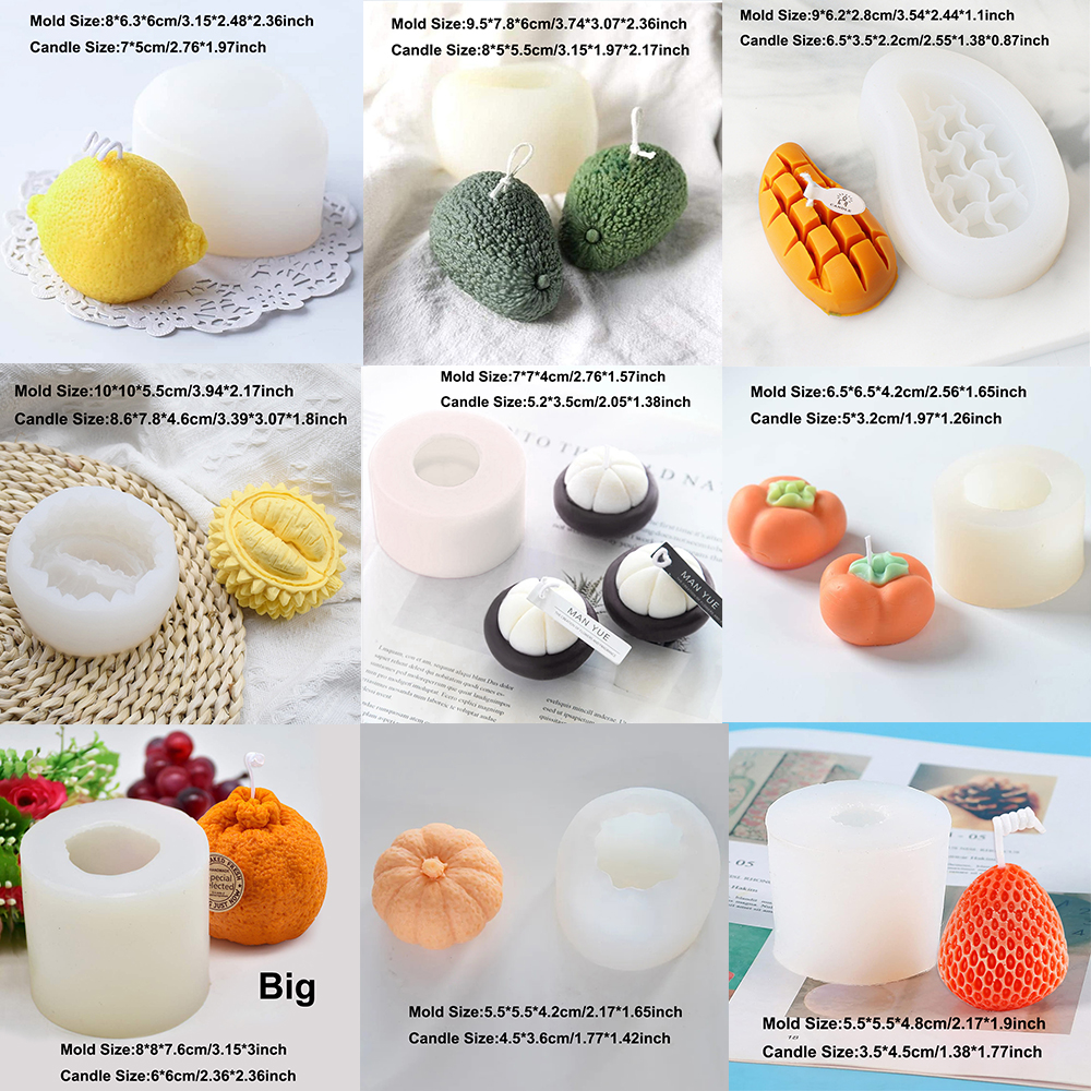 Orange Fruit Candle Mold DIY S – обзор и цена Soap Making Additives
