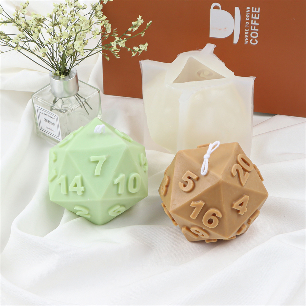 Large Silicone Polyhedral Dice – обзор и цена Soap Making Additives