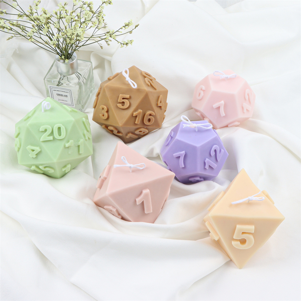 Large Silicone Polyhedral Dice – обзор и цена Soap Making Additives