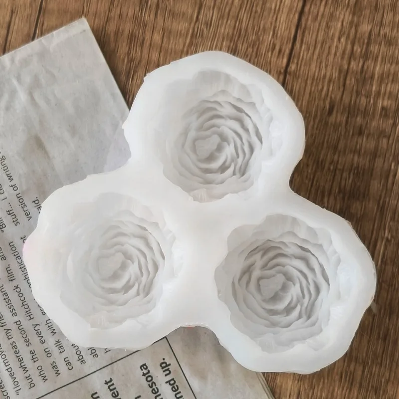 Peony Flower Candle Silicone M – обзор и цена Soap Making Silicone Molds